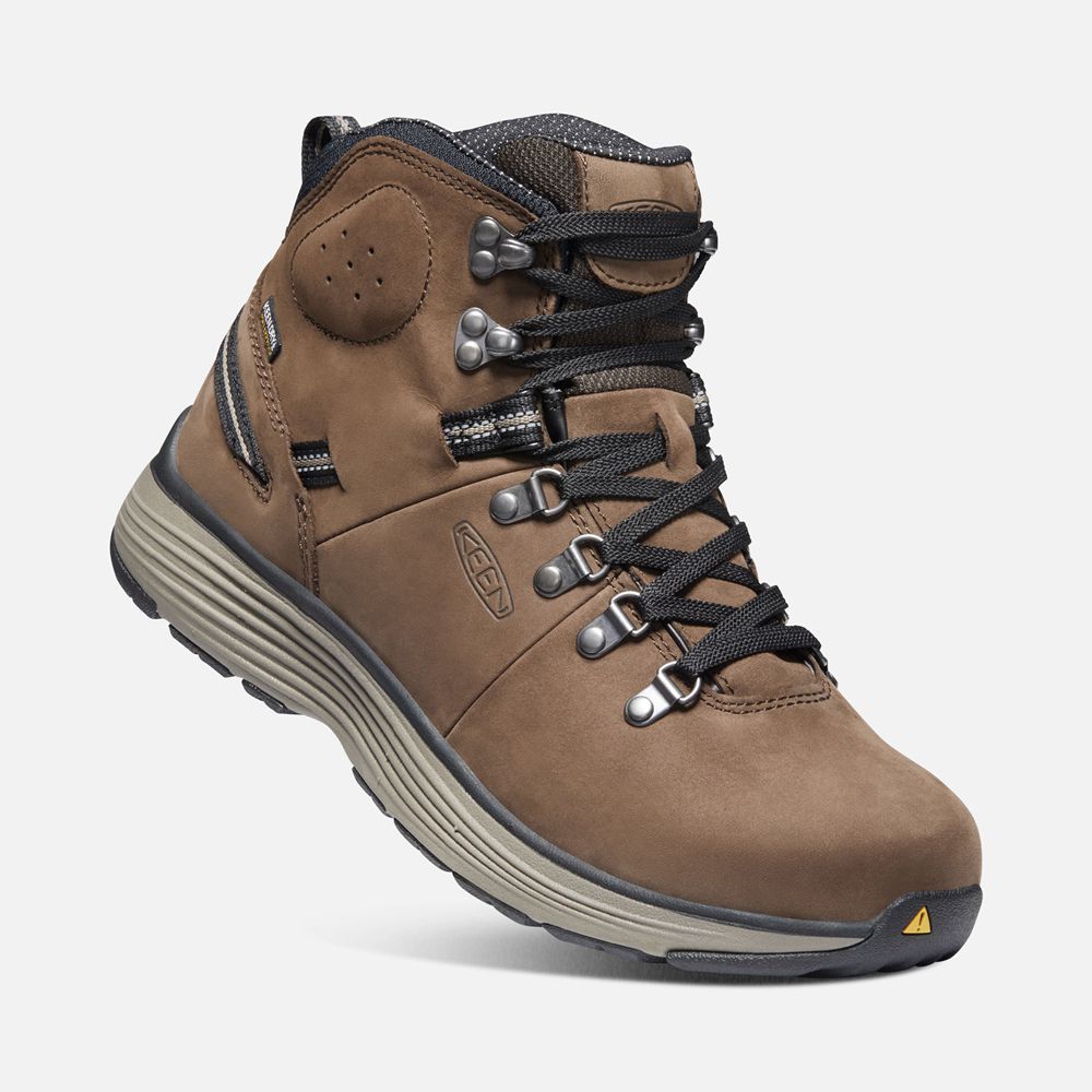 Botte de Travail Keen Homme Marron | Manchester 6\" Wp (Soft Toe) | OPMHY-0147